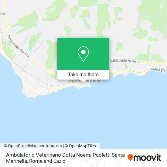 Ambulatorio Veterinario Dotta Noemi Paoletti Santa Marinella map