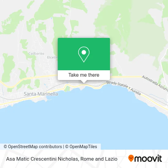 Asa Matic by Nicholas Crescentini map