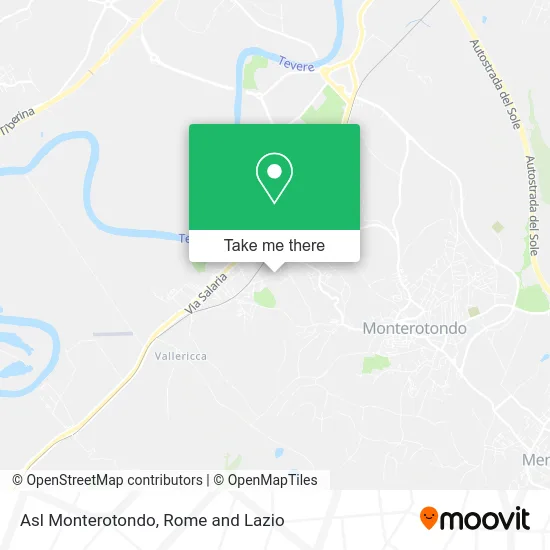 Monterotondo ASL map