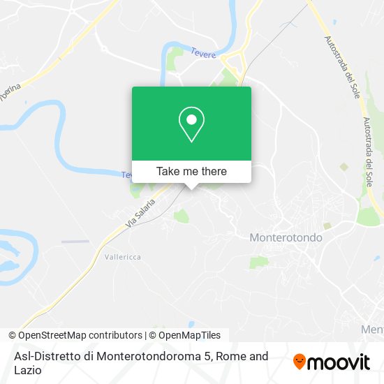Asl-Distretto di Monterotondoroma 5 map