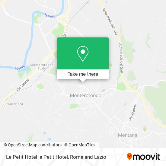 Le Petit Hotel le Petit Hotel map
