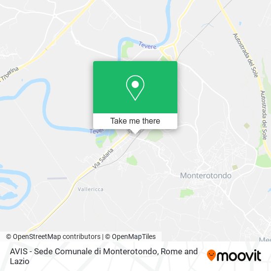 AVIS - Sede Comunale di Monterotondo map