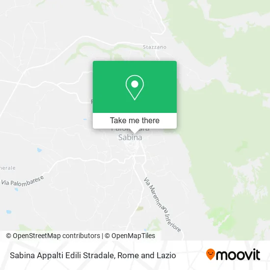 Sabina Construction and Road Works map