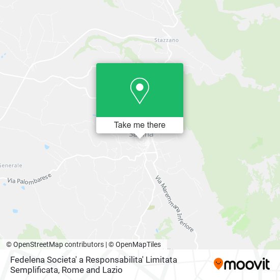 Fedelena Societa' a Responsabilita' Limitata Semplificata map