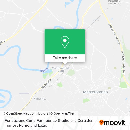 Fondazione Carlo Ferri per Lo Studio e la Cura dei Tumori map