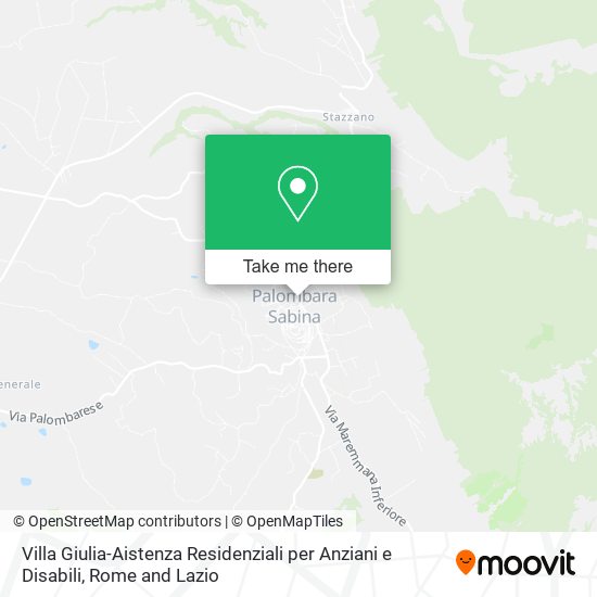 Villa Giulia-Aistenza Residenziali per Anziani e Disabili map
