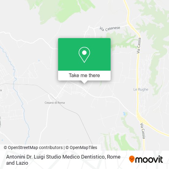 Antonini Dr. Luigi Studio Medico Dentistico map