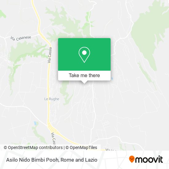 Asilo Nido Bimbi Pooh map