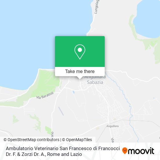 Ambulatorio Veterinario San Francesco di Francocci Dr. F. & Zorzi Dr. A. map