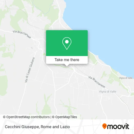 Giuseppe Cecchini map