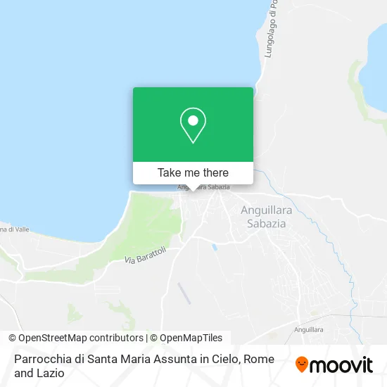 Parish of Santa Maria Assunta in Cielo map