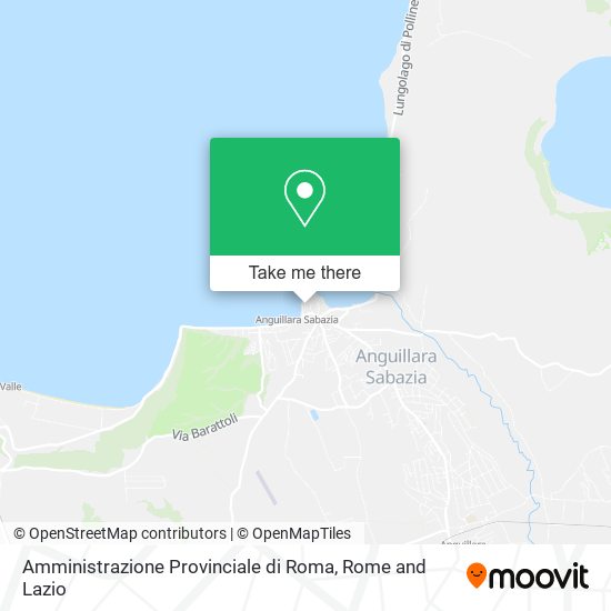 Amministrazione Provinciale di Roma map