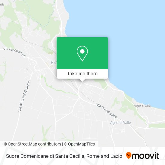 Suore Domenicane di Santa Cecilia map