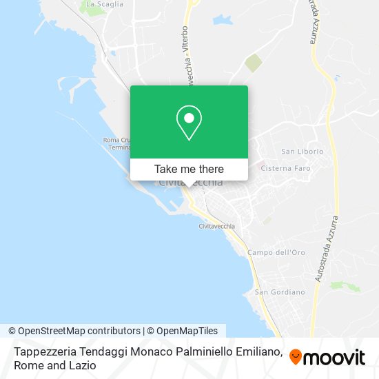 Tappezzeria Tendaggi Monaco Palminiello Emiliano map