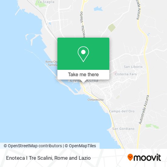 Enoteca I Tre Scalini map