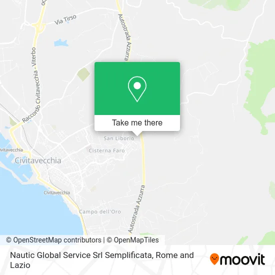 Nautic Global Service Simplified Srl map
