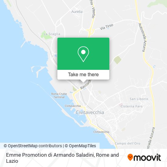 Emme Promotion di Armando Saladini map