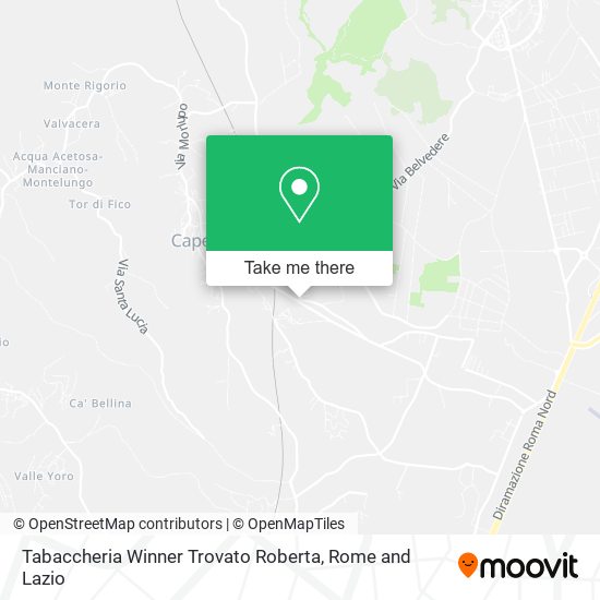 Tabaccheria Winner Trovato Roberta map
