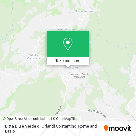 Ditta Blu e Verde di Orlandi Costantino map