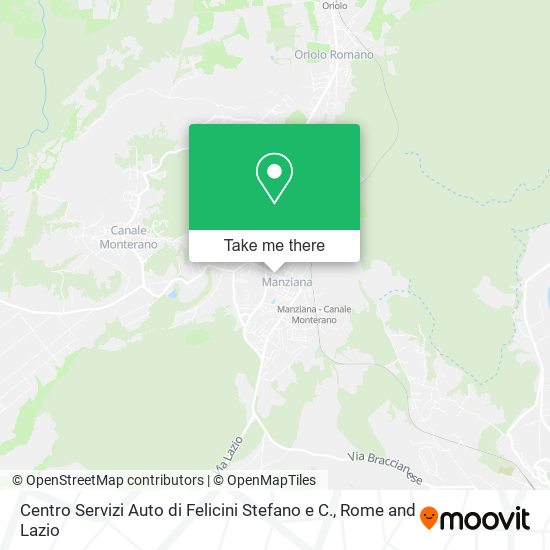 Centro Servizi Auto di Felicini Stefano e C. map