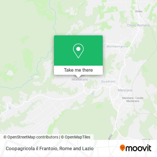 Coopagricola il Frantoio map