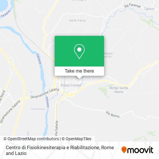 Centro di Fisiokinesiterapia e Riabilitazione map