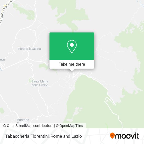 Tabaccheria Fiorentini map