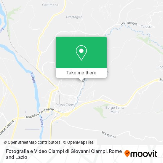 Fotografia e Video Ciampi di Giovanni Ciampi map