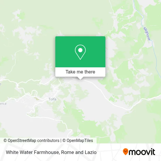White Water Farmhouse map