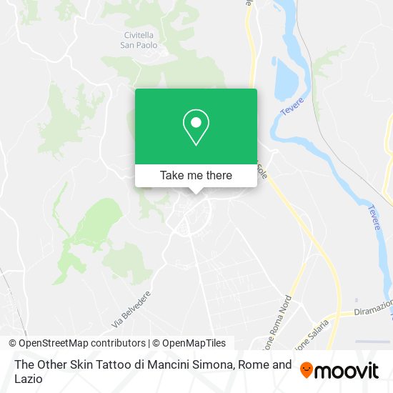 The Other Skin Tattoo di Mancini Simona map