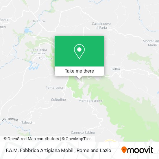 F.A.M. Fabbrica Artigiana Mobili map