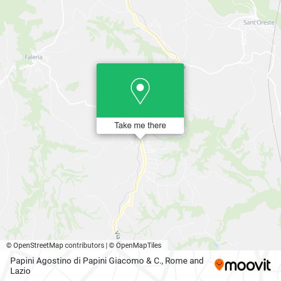 Papini Agostino di Papini Giacomo & C. map