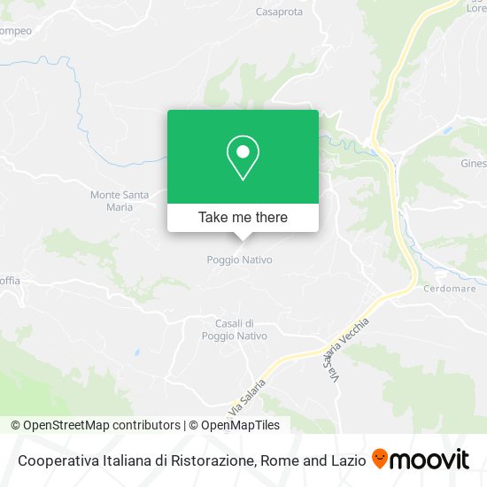 Cooperativa Italiana di Ristorazione map