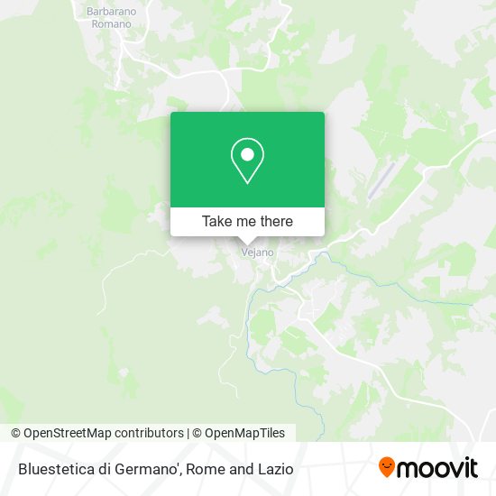 Bluestetica di Germano' map