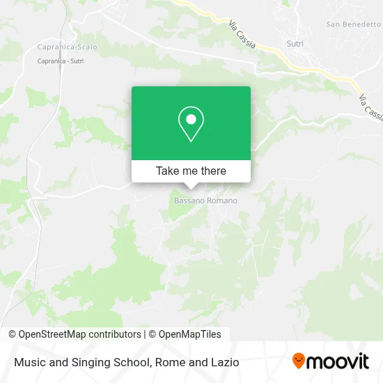 Music and Singing School map
