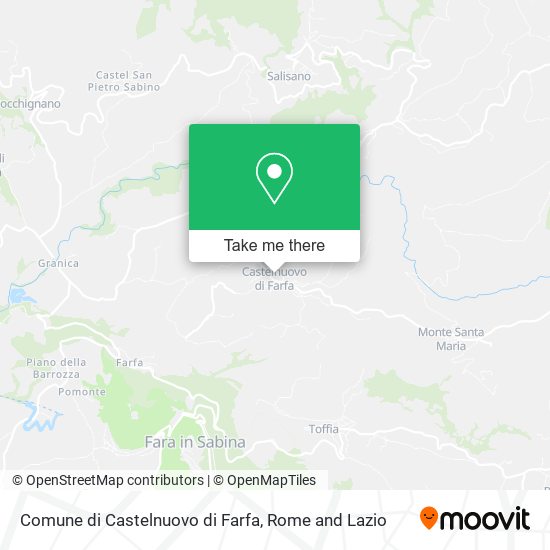 Comune di Castelnuovo di Farfa map