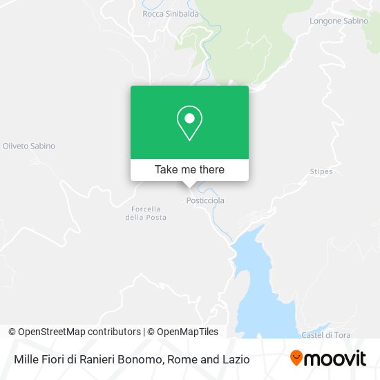 Mille Fiori di Ranieri Bonomo map