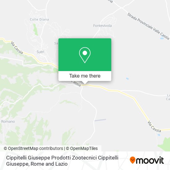 Cippitelli Giuseppe Prodotti Zootecnici Cippitelli Giuseppe map