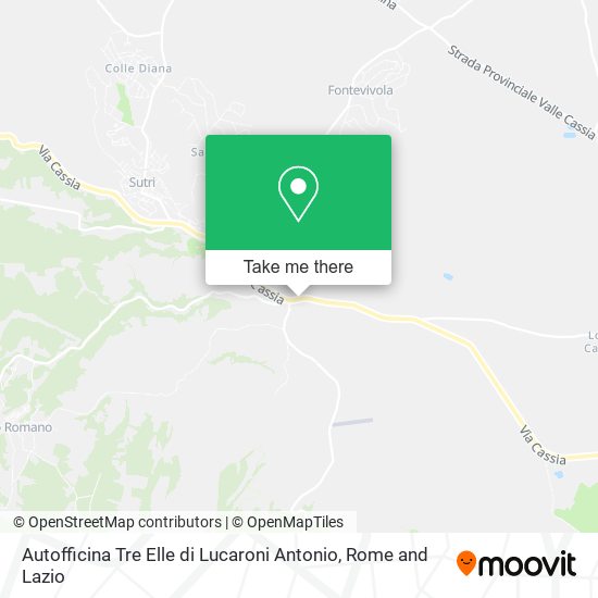 Autofficina Tre Elle di Lucaroni Antonio map