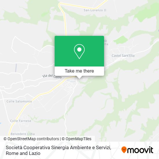 Società Cooperativa Sinergia Ambiente e Servizi map