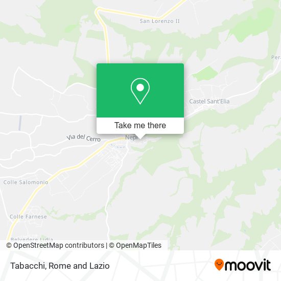 Tabacchi map