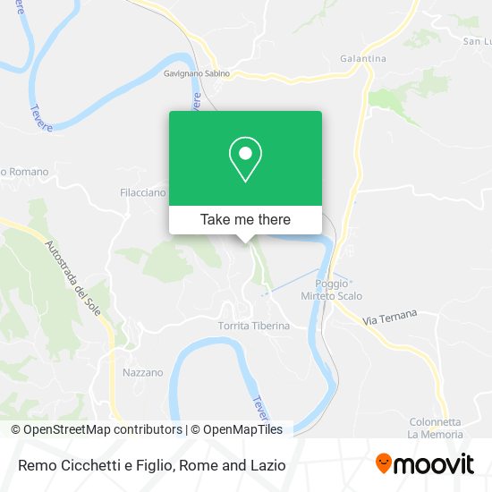 Remo Cicchetti e Figlio map