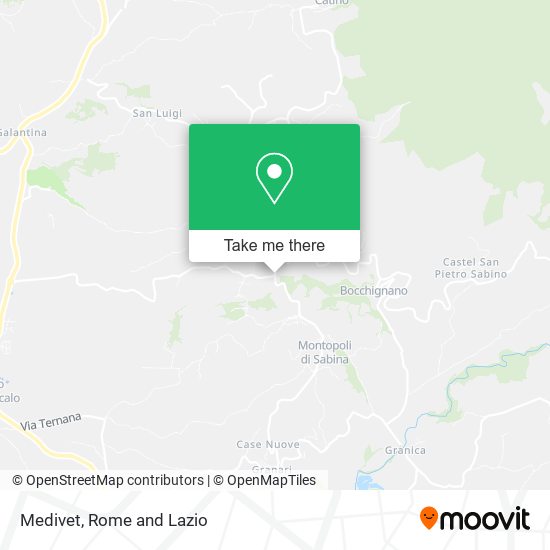 Medivet map