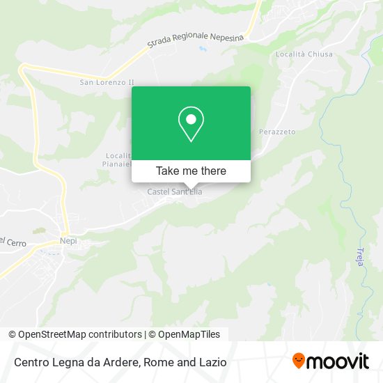 Centro Legna da Ardere map