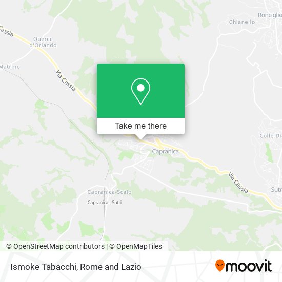 Ismoke Tabacchi map