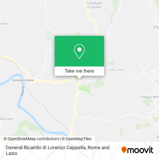 General Ricambi di Lorenzo Cappella map