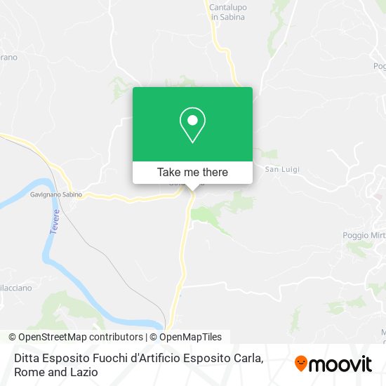 Ditta Esposito Fuochi d'Artificio Esposito Carla map