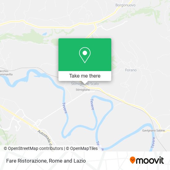 Fare Ristorazione map