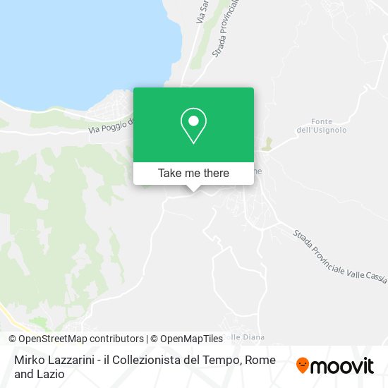 Mirko Lazzarini - il Collezionista del Tempo map