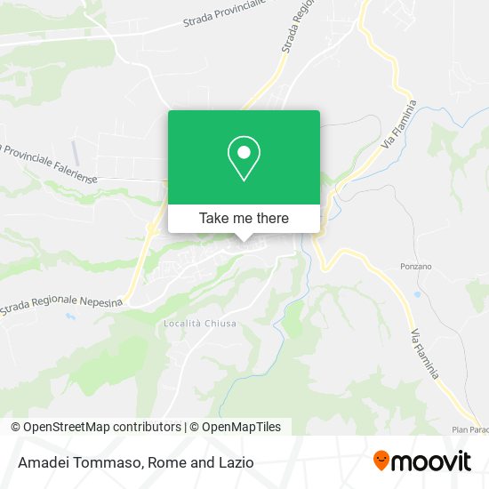 Amadei Tommaso map